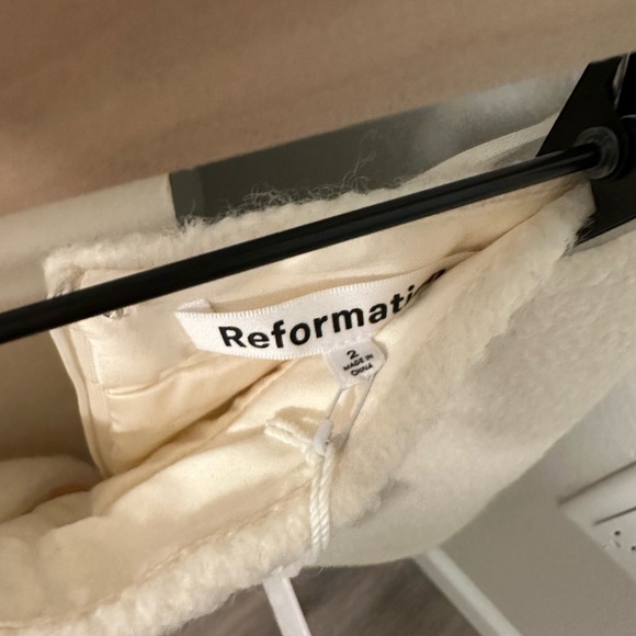 Reformation Brielle Skirt in Cream - Picture 7 of 8